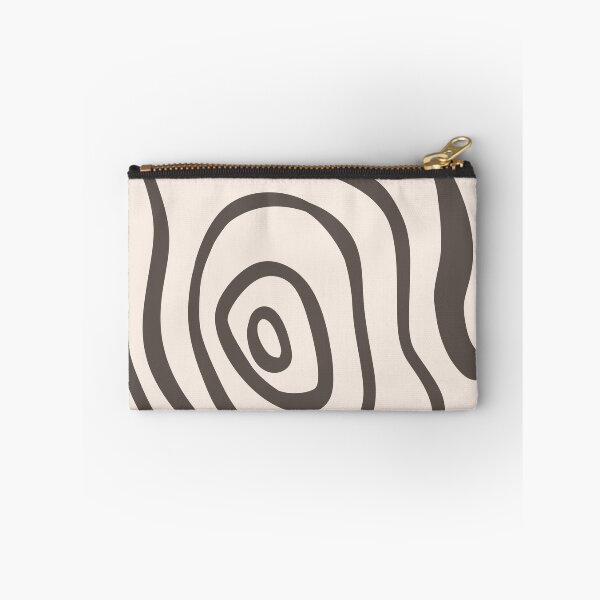 Item preview, Cute Earthy Aesthetic Mid Century Modern Minimalist Abstract Pattern Cream & Brown designed and sold by scorpiolane.