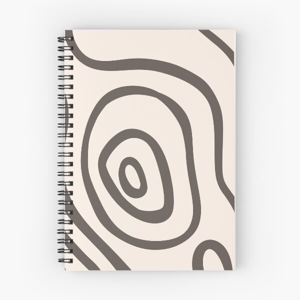 Item preview, Cute Earthy Aesthetic Mid Century Modern Minimalist Abstract Pattern Cream & Brown designed and sold by scorpiolane.