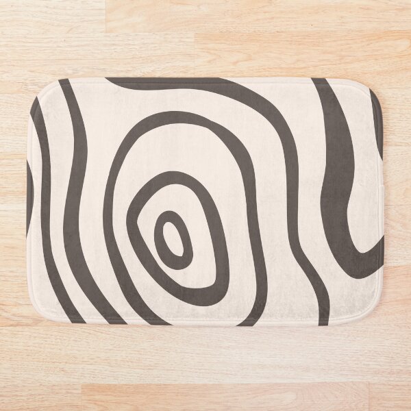 Aperçu de l'œuvre Mignon Earthy Aesthetic Mid Century Modern Minimalist Abstract Pattern Cream & Brown créée et vendue par scorpiolane.