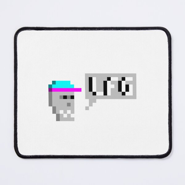 Item preview, Lets fucking go crypto Skull and lfg nft designed and sold by Pixelstar95.