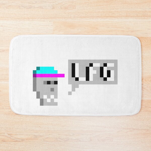Item preview, Lets fucking go crypto Skull and lfg nft designed and sold by Pixelstar95.