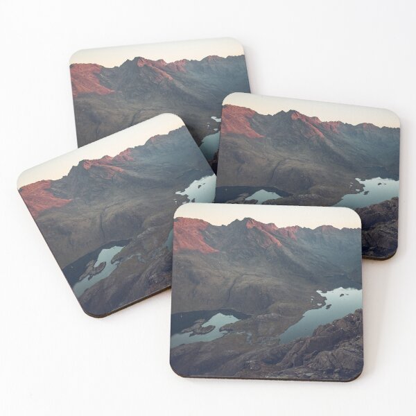 Item preview, The Cuillin Mountains from Sgurr Na Stri on The Isle of Skye at Sunrise, Scottish Highlands designed and sold by BackpackTravel.