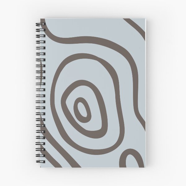 Item preview, Cute Earthy Aesthetic Mid Century Modern Minimalist Abstract Pattern Gray Blue & Brown designed and sold by scorpiolane.