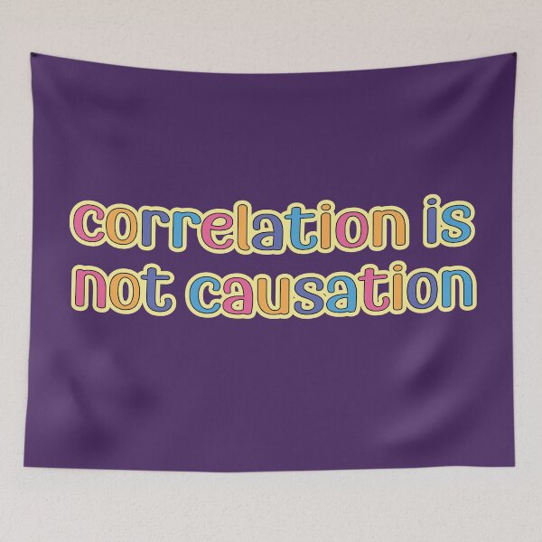 Item preview, correlation is not causation designed and sold by retro10.