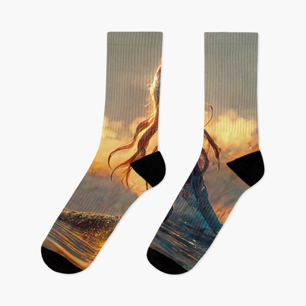 Item preview, Cute Mermaid on The Beach designed and sold by ONORMAL.