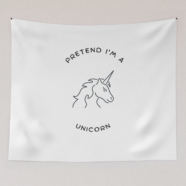 Item preview,  Pretend I'm a UNICORN, a perfect gift for all unicorn  lovers  #9 designed and sold by AnnsDreams.