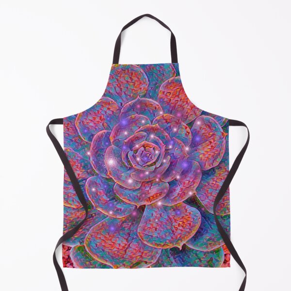 Artikelvorschau, Fantasy Succulent... Ein abstraktes Design mit rosa und blauen Farbeffekten und funkelnden Highlights entworfen und verkauft von ditzy-designs.