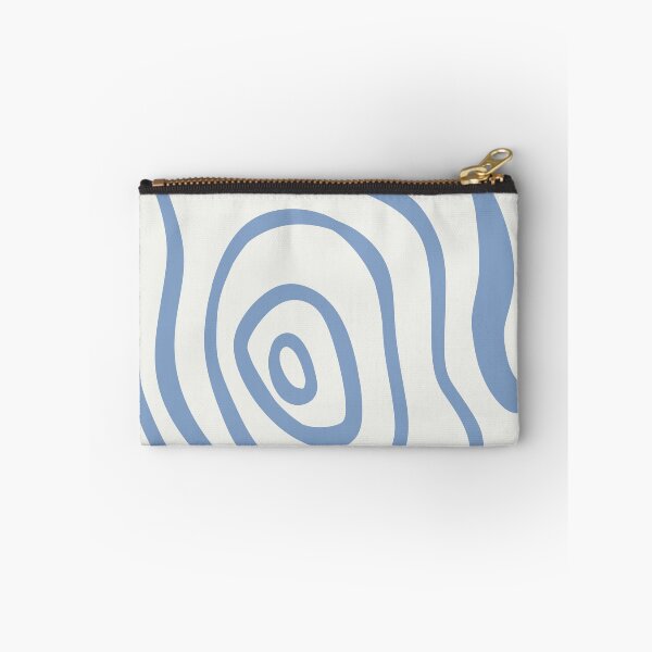 Item preview, Cute Earthy Aesthetic Mid Century Modern Minimalist Abstract Pattern Light & Dark Blue designed and sold by scorpiolane.