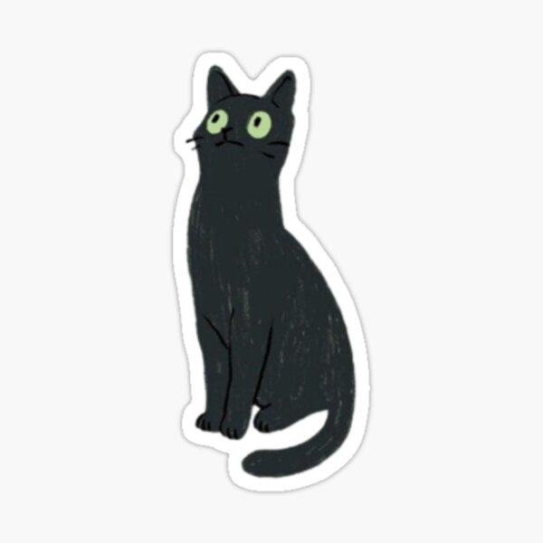 Item preview, Black and White Cat Hanging On | Funny Tuxedo Cat designed and sold by Stevenobinsun.
