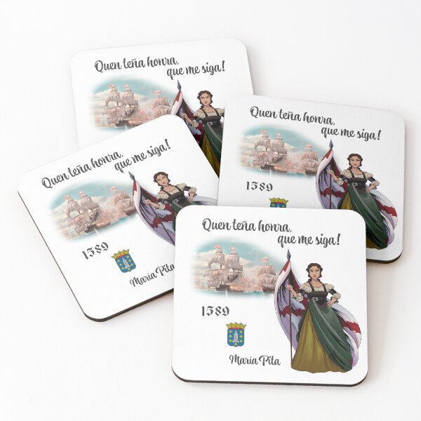 Item preview, María Pita, a great Spanish heroine (dark text in Galician) designed and sold by Canvel.