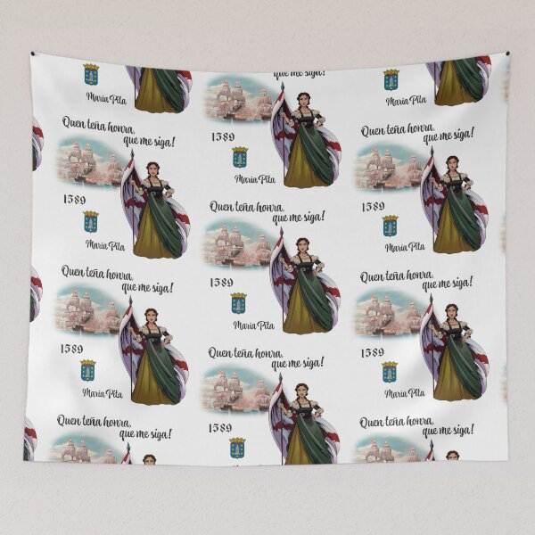 Item preview, María Pita, a great Spanish heroine (dark text in Galician) designed and sold by Canvel.