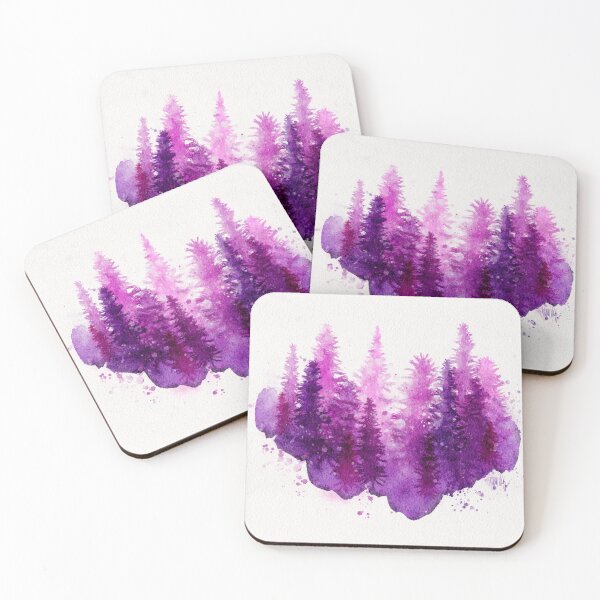 Item preview, Forest in magenta, violet, pink designed and sold by christianmerz.