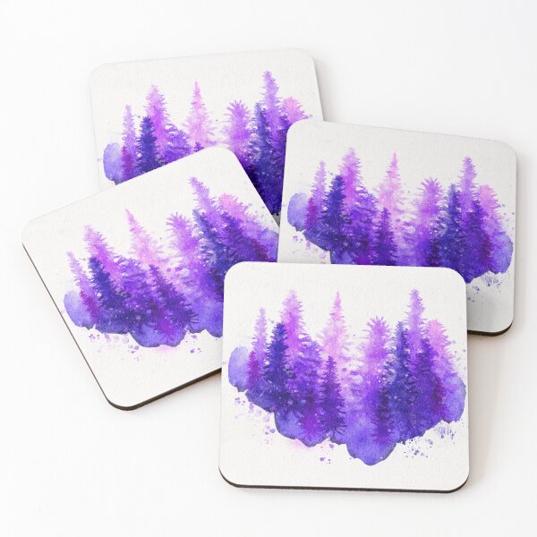 Item preview, forest in violet designed and sold by christianmerz.