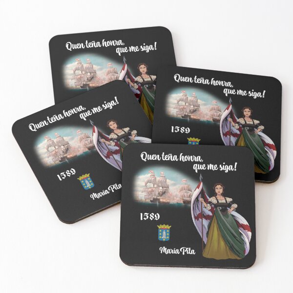 Item preview, María Pita, a great Spanish heroine (white text in Galician) designed and sold by Canvel.