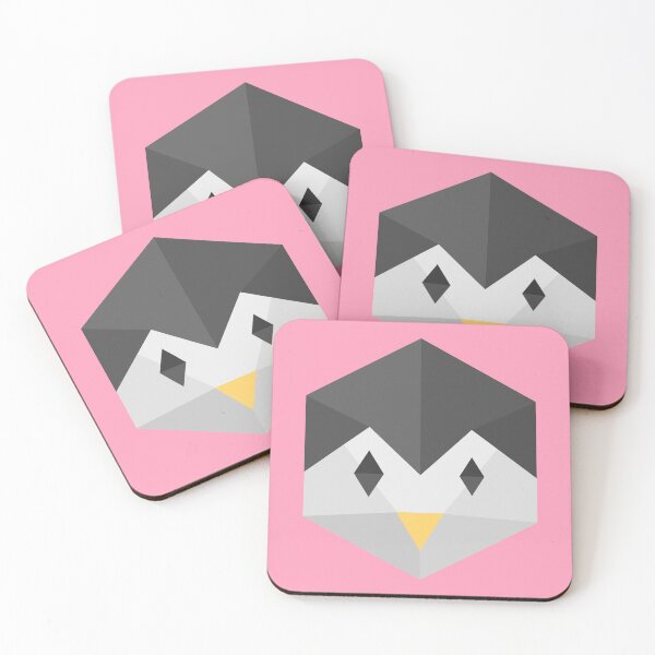 Item preview, Animinimal Penguin (pink) designed and sold by animinimal.