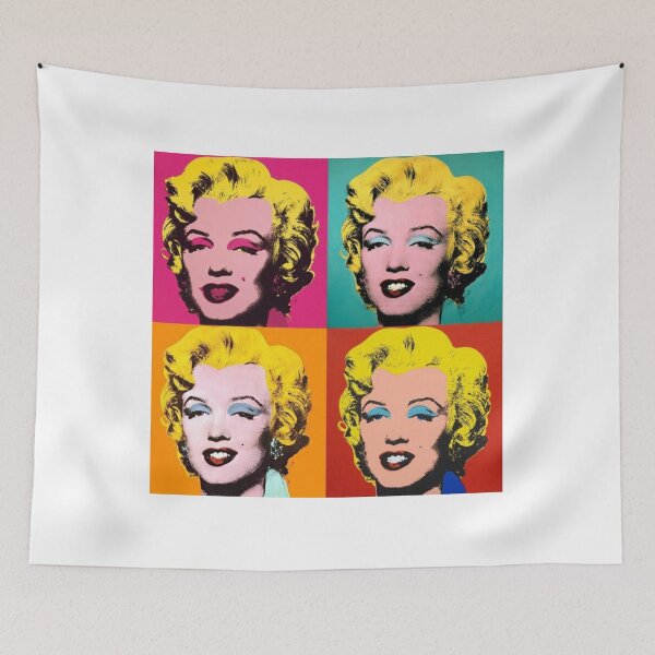 Aperçu de l'œuvre Marilyn Monroe - Andy warhol - pop art créée et vendue par Olympusika.
