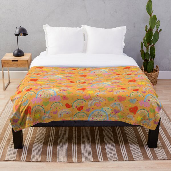 Item preview, rainbows with colorful hearts and polka dots - rainbow pattern  designed and sold by Passacagliabusra.