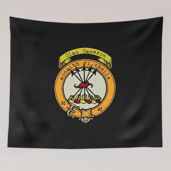 Item preview, Clan Cameron Scottish Clan Surname crest designed and sold by BagTown Clans.