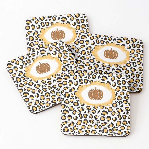 Item preview, Glitter Pumpkin Leopard Pattern (Orange) designed and sold by SimplyMe-Plus.