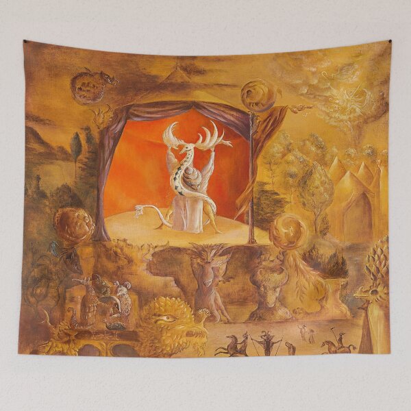 Item preview, Leonora Carrington EL JUGLAR (1954) MutualArt designed and sold by buzztop.