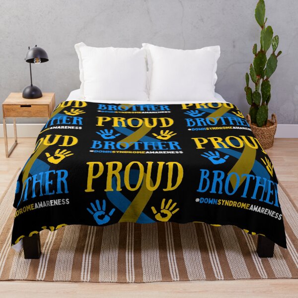 Item preview, Proud Brother Down Syndrome Awareness Day T21 Ribbon Chromie designed and sold by Trankix.