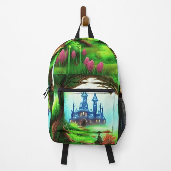 Item preview, Magical Forest Landscape with Cottage designed and sold by FlakeyBiscuit3.