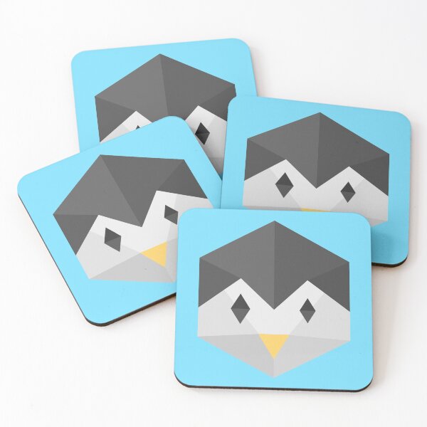 Item preview, Animinimal Penguin (blue) designed and sold by animinimal.