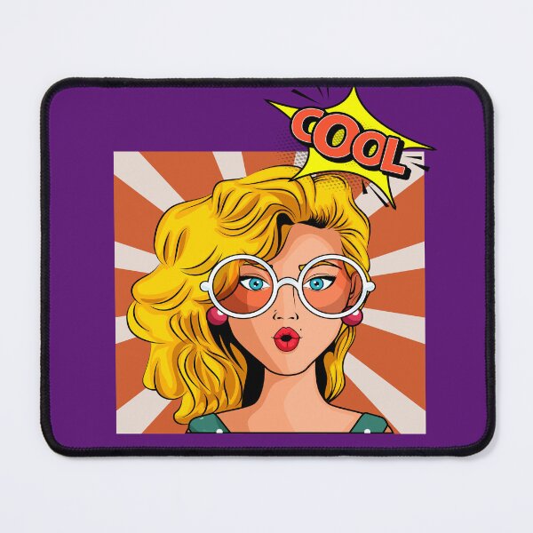 Item preview, Cool pop art style girl designed and sold by AEROSPACE-IND.