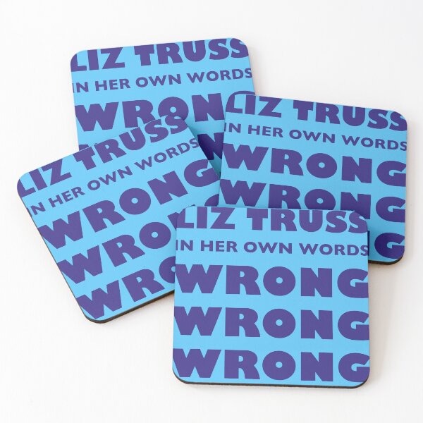 Item preview, Liz Truss Wrong In Her Own Words designed and sold by unREST-design.