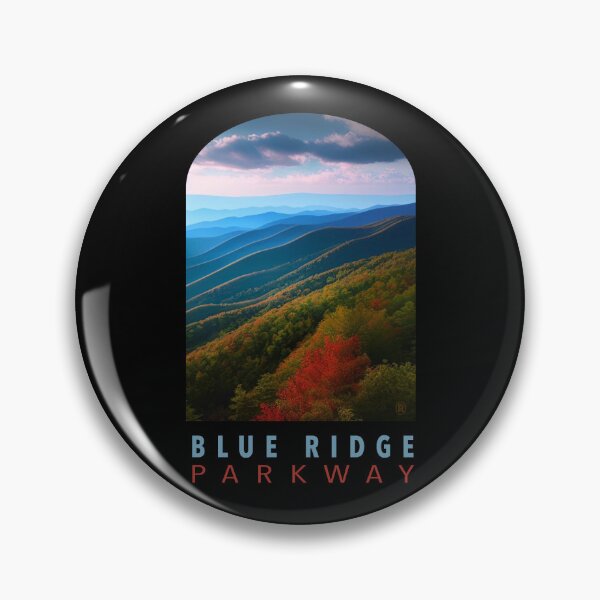 Artikelvorschau, Blue Ridge Parkway Shenandoah Great Smoky Mountains Virginia North Carolina entworfen und verkauft von CattlettArt.