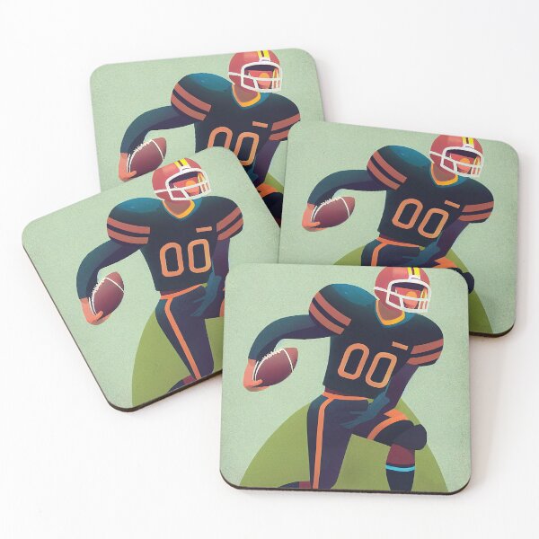 Item preview, Cool Cartoon of Rugby Player close up view  designed and sold by TheCreativeFab.