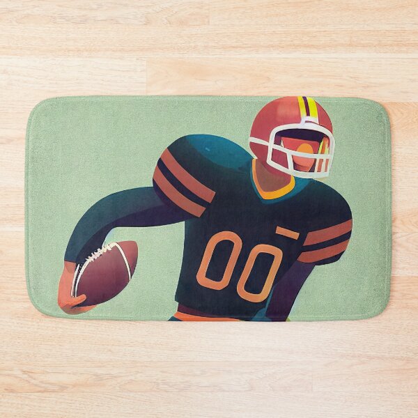 Item preview, Cool Cartoon of Rugby Player close up view  designed and sold by TheCreativeFab.