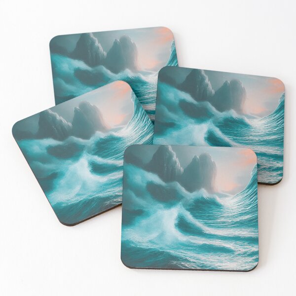 Item preview, Ocean waves water Collide designed and sold by Aniyah.