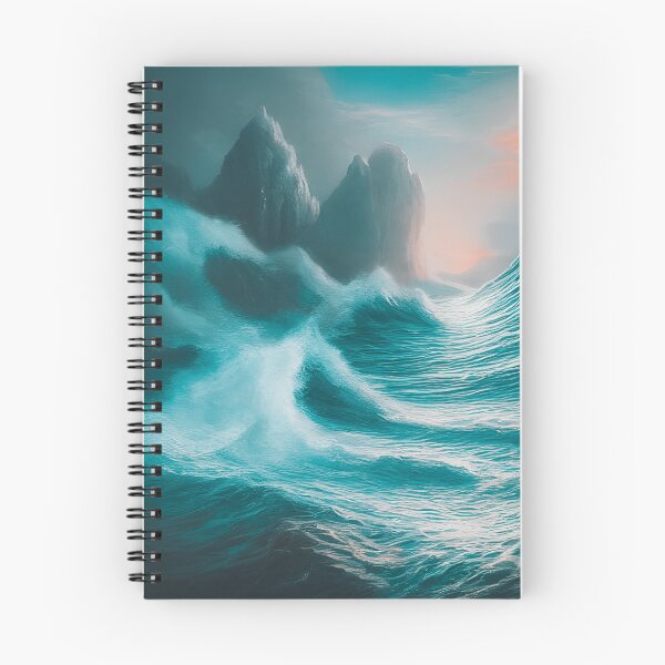 Item preview, Ocean waves water Collide designed and sold by Aniyah.