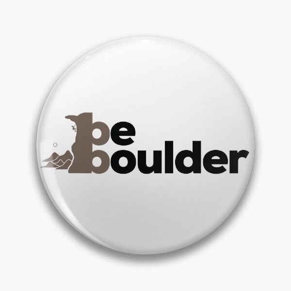 Aperçu de l'œuvre Soyez Boulder. Escalade. Bloc créée et vendue par Boulder Design Co.