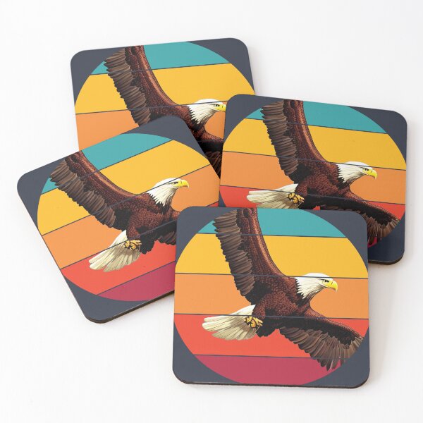 Item preview, Retro Bald Eagle designed and sold by vladocar.