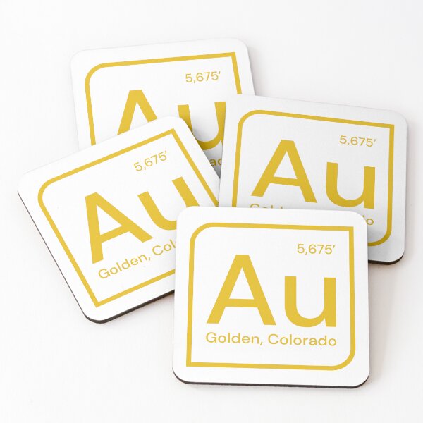Item preview, Golden Colorado AU gold sticker  designed and sold by parkah.