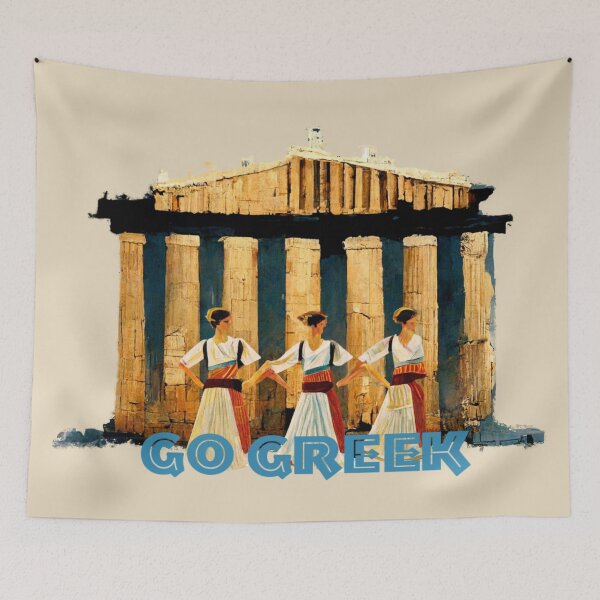 Item preview, Go Greek designed and sold by Art4u-Shop.