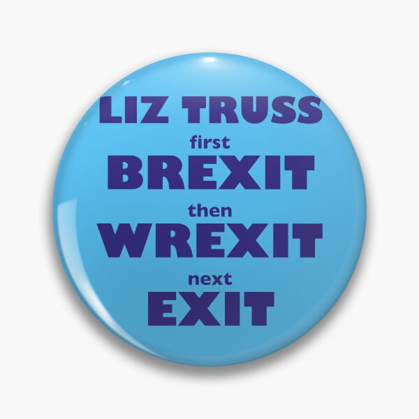 Item preview, Liz Truss Brexit Wrexit Exit designed and sold by unREST-design.