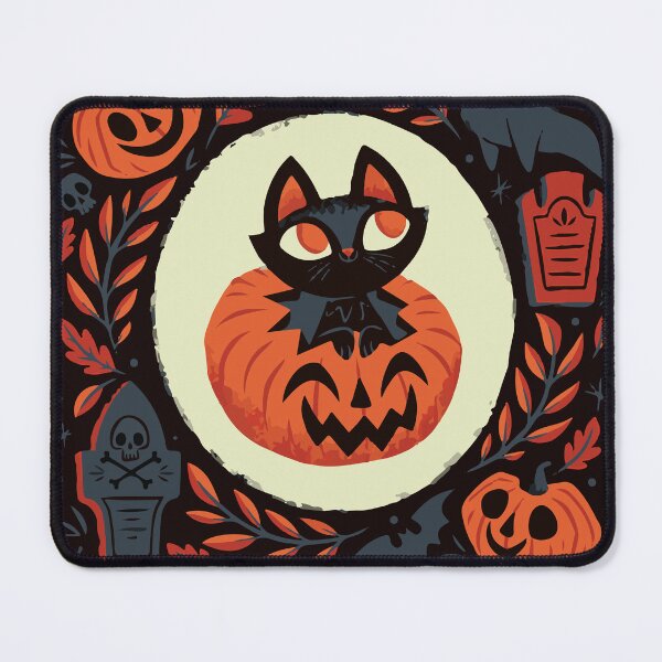 Item preview, Funny Pumkin Head،cat designed and sold by LiteforART.