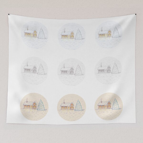 Item preview, Winter Christmas Multipack Stickers designed and sold by WeArePear.