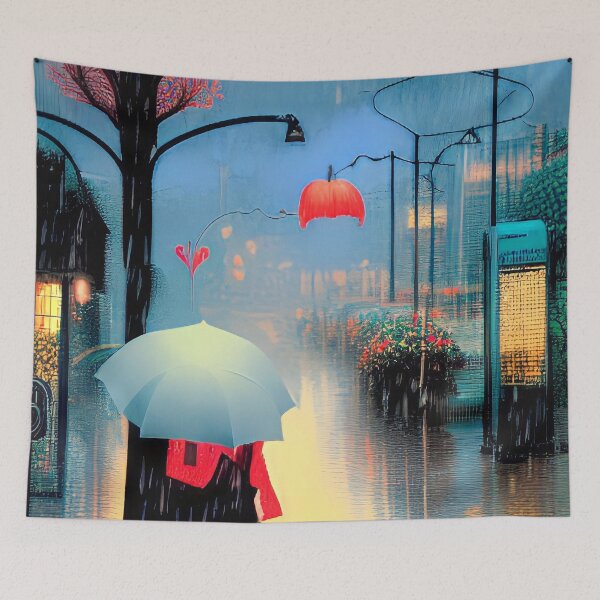 Item preview, Fall in love in the rain designed and sold by HikaryChan.