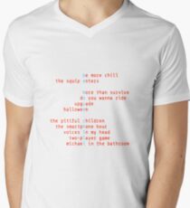 Be more chill Men's V-Neck T-Shirt