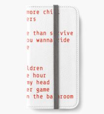 Be more chill iPhone Wallet/Case/Skin
