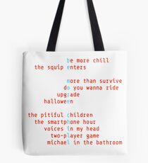 Sei chilliger Tote Bag