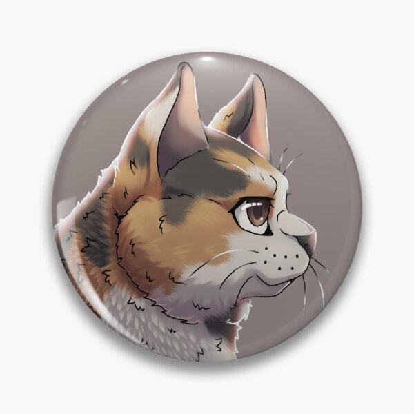 Item preview, Tortoiseshell Torbie British Shorthair Side Portrait designed and sold by Bamsdrawz.