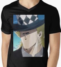 JoJo's Bizarre Adventure Speedwagon meme Men's V-Neck T-Shirt
