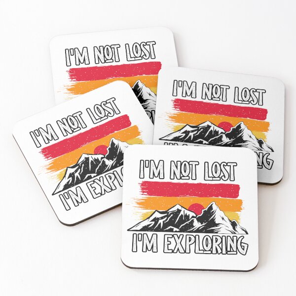 Item preview,  I'm Not Lost I'm Exploring Vintage designed and sold by LounisArt.