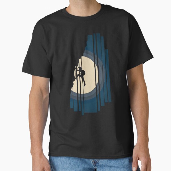 Item preview, Moon Silhouette Rock Climbing. Rock Climbing designed and sold by Boulder Design Co.