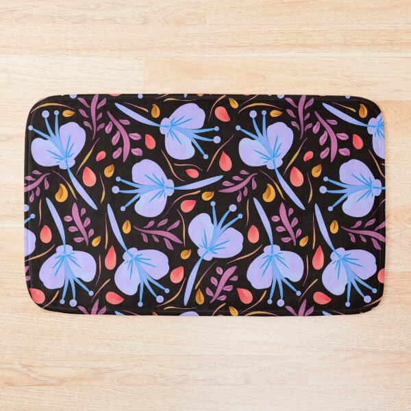 Item preview, Antenna Flower - Navy Blue designed and sold by JaselviiStudio.